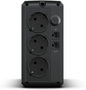 CyberPower UT850EG SAI Interactivo con AVR - 850VA/425W para PC y NAS - Protección Sobretensión, 3 Salidas Schuko, Formato Torre, Tecnología GreenPower
